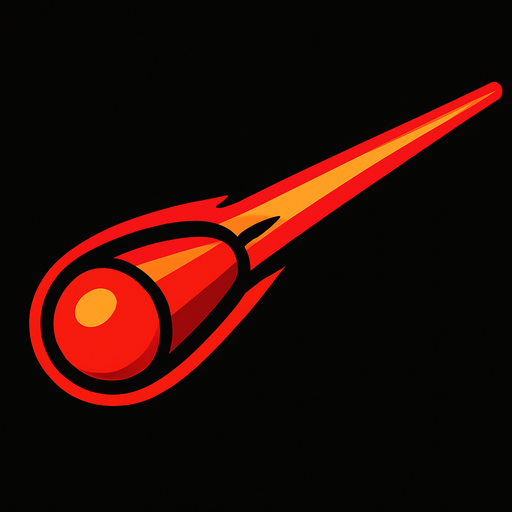 BALA RAYO LASER.
In-Game asset.  2d.  High contrast.  No shadows