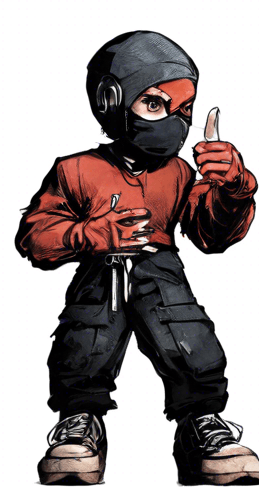 no mask, different clothing