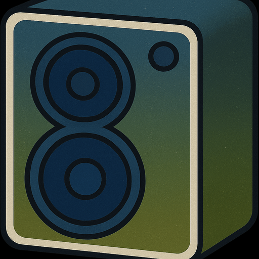 paint the speakers in a deep blue, please