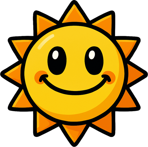 PLANT VS ZOMBİ DEKİ GÜNEŞ.
In-Game asset.  2d.  High contrast.  No shadows