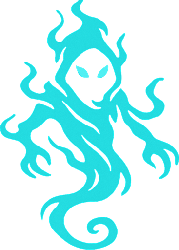 ephemeralSpirit.
In-Game asset.  2d.  High contrast.  No shadows
