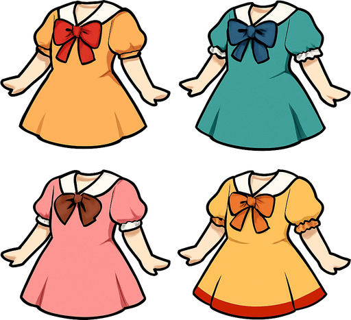 Farkli anime kızı gövdeleri