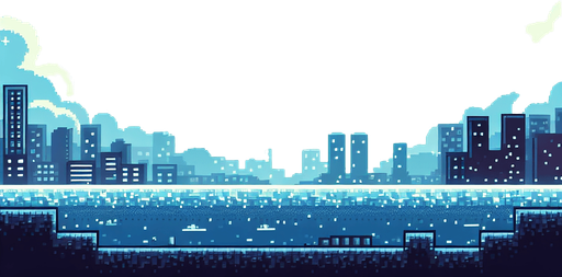 pixel şekerli mavi tonlarında hafif karanlık tema lı arka plan.
Single Game Texture. In-Game asset. 2d. Blank background. High contrast. No shadows.