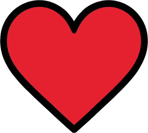 Kalp.
In-Game asset.  2d.  High contrast.  No shadows