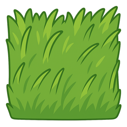 Çimen ama bütün elranı kaplıyor
. No background. Transparent background. Blank background. No shadows. 2d. In-Game asset. flat