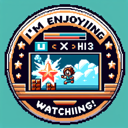 Make a 8-bit achievement.
Title:I'm enjoying watching!
description:make a ×3 hit combo