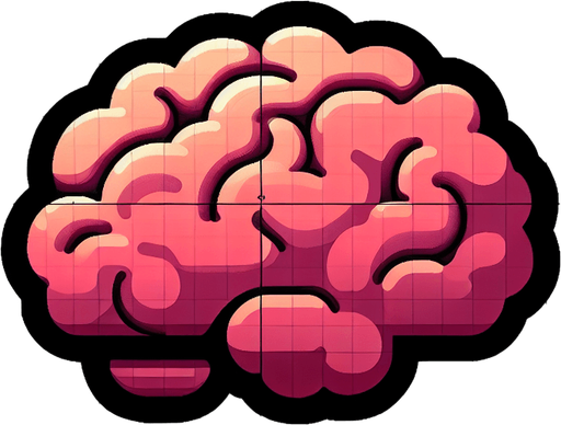 Brain. Single Game Texture. In-Game asset. 2d. Blank background. High contrast. No shadows..
Single Game Texture. In-Game asset. 2d. Blank background. High contrast. No shadows.