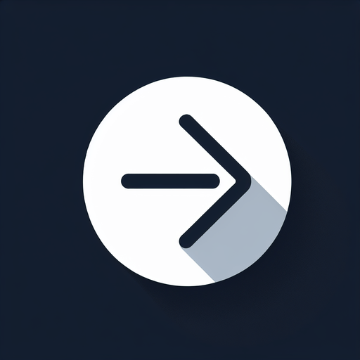 white round back arrow.
UI element