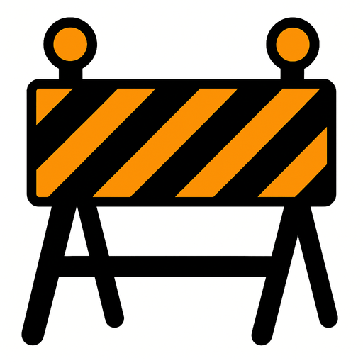 bariyer.
In-Game asset.  2d.  High contrast.  No shadows