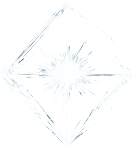 Single Bright light particle, white. Simple, vector. Triangle.
Single Game Texture. In-Game asset. 2d. Blank background. High contrast. No shadows.