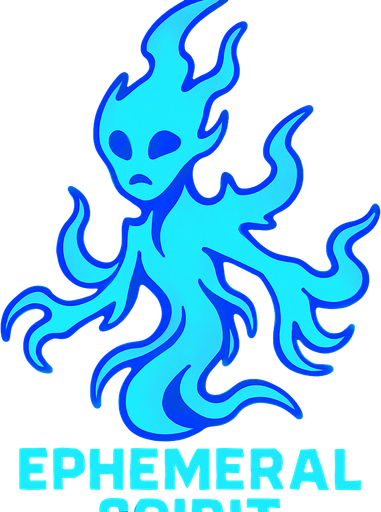 ephemeralSpirit.
In-Game asset.  2d.  High contrast.  No shadows
