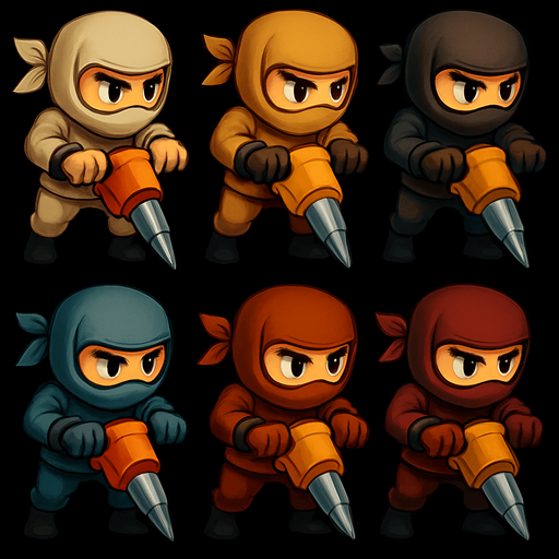 Same ninjas characters but other colors