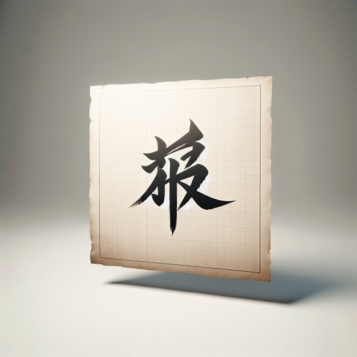 caligraphy paper front facing flat.
Single Game Texture.  In-Game asset.  2d.  Blank background.  High contrast.  No shadows
