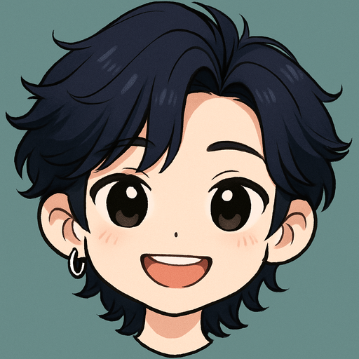 make him in cartoon chibi style, retains his characteristic features such as enchanted appearence and thin face, please