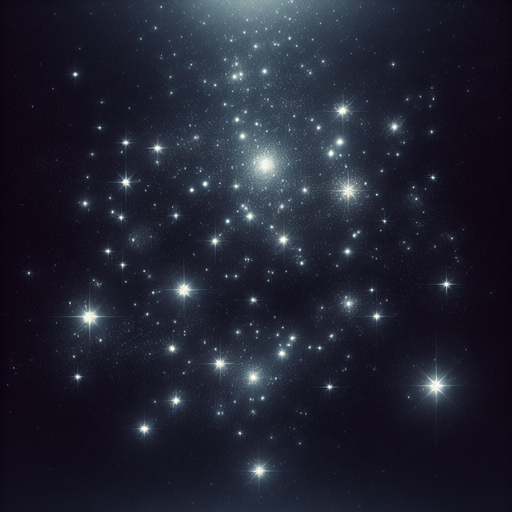 a few Stars in a dark night sky.
almost black