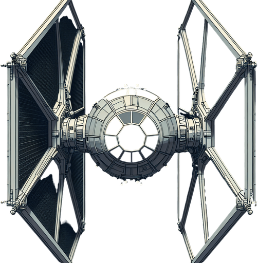 Tie Fighter, Top view