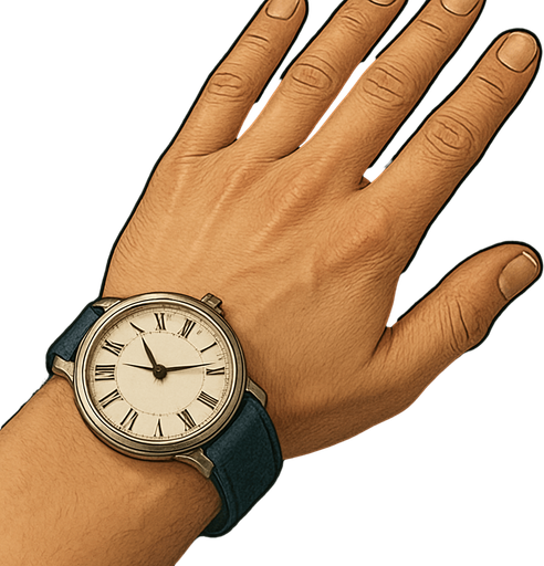 quiero el reloj mas detallado y en un etilo mas realista