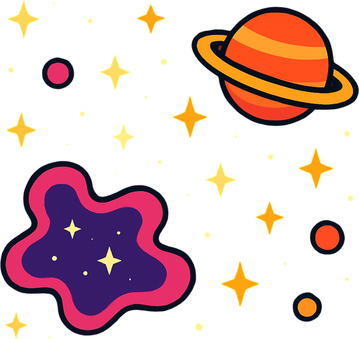 Nebula uzay arkaplan nebula oranı 3/10 olsun.
In-Game asset.  2d.  High contrast.  No shadows