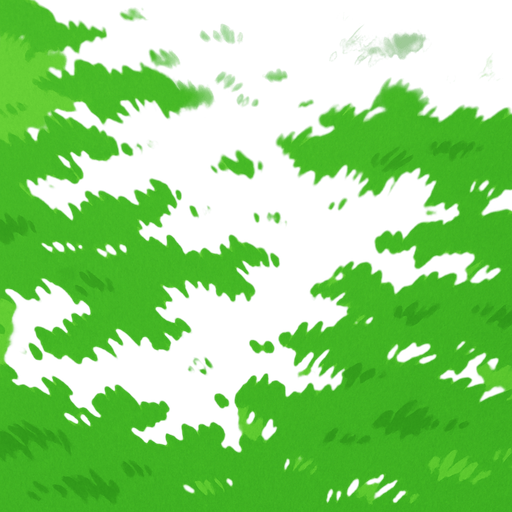 Crea un fondo de textura verde tipo anime.
In-Game asset.  2d.  High contrast.  No shadows. Background. anime