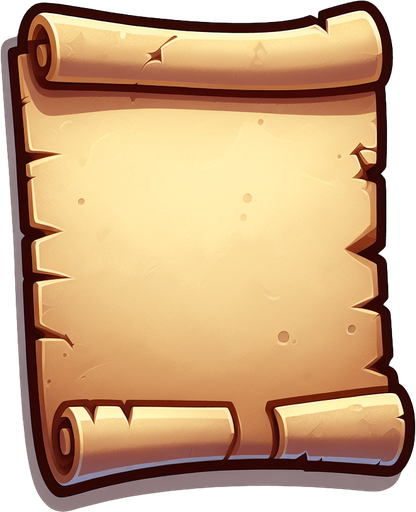Old Paper.
Single Game Texture. In-Game asset. 2d. Blank background. High contrast. No shadows.