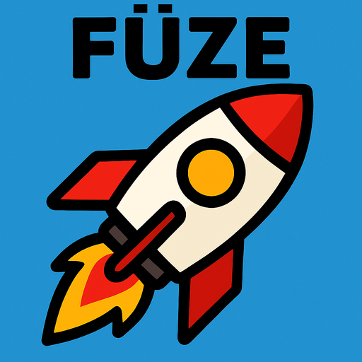 FÜZE 2d.
In-Game asset.  2d.  High contrast.  No shadows