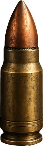 A realistic looking bullet. Add cool details. Please..
Half 3D.