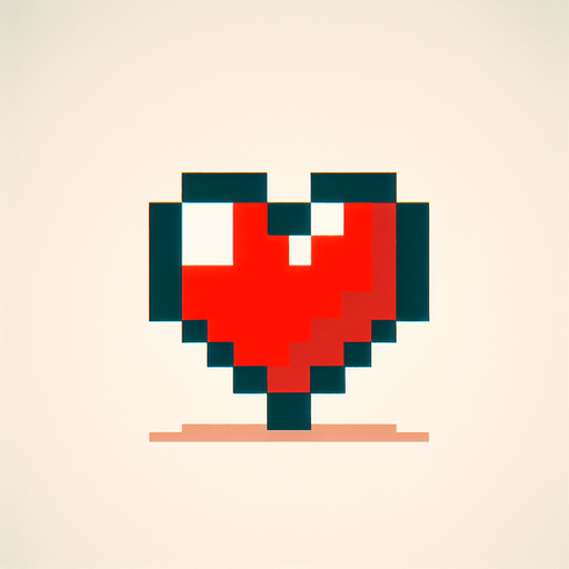 red heart mario.
Single Game Texture.  In-Game asset.  2d.  Blank background.  High contrast.  No shadows