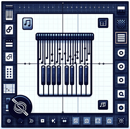 Piano sting.
Single Game Texture. In-Game asset. 2d. Blank background. High contrast. No shadows.