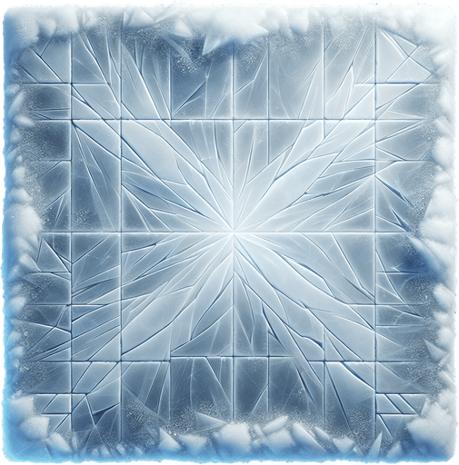 ice floor texture tile top down view
Single Game Texture. In-Game asset. 2d. Blank background. High contrast. No shadows.