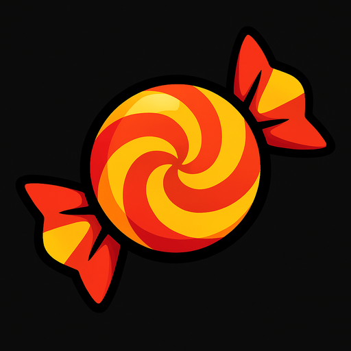 Candy
Is.
In-Game asset.  2d.  High contrast.  No shadows