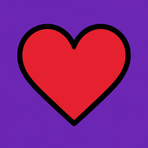 Kalp.
In-Game asset.  2d.  High contrast.  No shadows