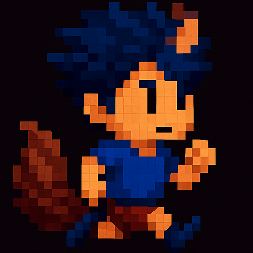 Corriendo pixelart