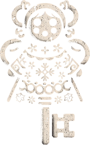 a simple dirty, dark and eerie Christmas doll key.
Single Game Texture. In-Game asset. 2d. Blank background. High contrast. No shadows.