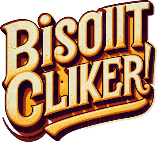Biscuit Clicker.
A text featuring an intriguing message: "Biscuit Clicker!"