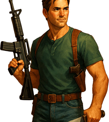 a good guy with weapons