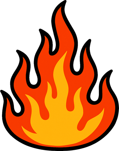 Alev.
In-Game asset.  2d.  High contrast.  No shadows