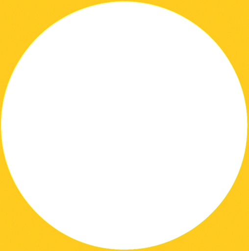 black circle.
In-Game asset.  2d.  High contrast.  No shadows