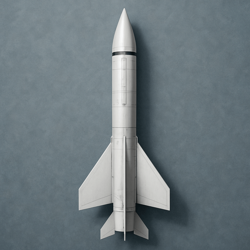 Missile, top view