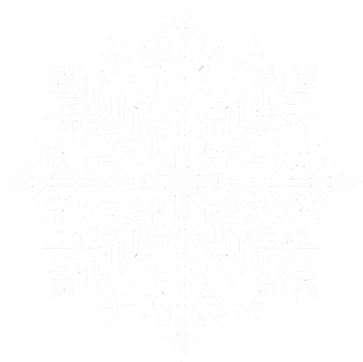 basic snowflake. white

Single Game Texture. In-Game asset. 2d. Blank background. High contrast. No shadows.