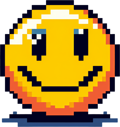 Pixel Art Smiley face