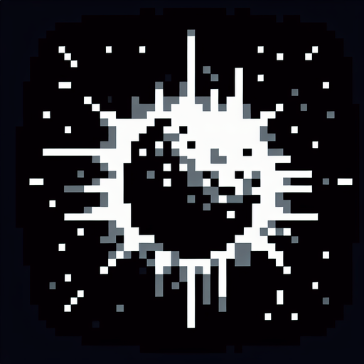 8 bit meteor.
Single Game Texture. In-Game asset. 2d. Blank background. High contrast. No shadows.
