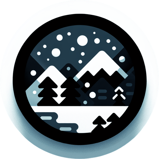 A winter themed button, with no text Single Game Texture. In-Game asset. 2d. Blank background. High contrast. No shadows.