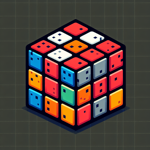 MG FlappyCube.
Single Game Texture.  In-Game asset.  2d.  Blank background.  High contrast.  No shadows
