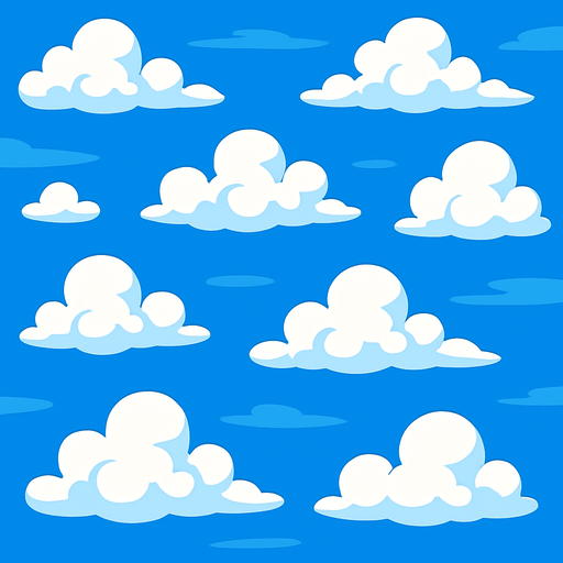 oyuna uygun bir arkaplan gökyüzülü.
In-Game asset.  2d.  High contrast.  No shadows