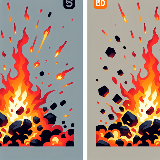 fire boaster.
Single Game Texture.  In-Game asset.  2d.  Blank background.  High contrast.  No shadows