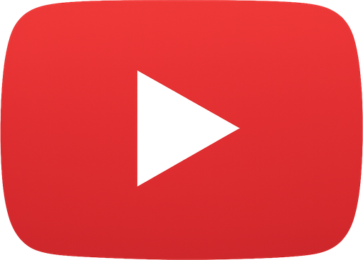 youtube button logo. No background. Transparent background. Blank background. No shadows. 2d. In-Game asset. flat
