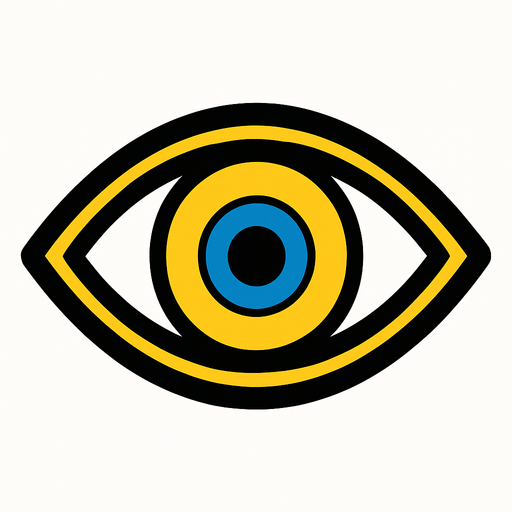 Göz.
In-Game asset.  2d.  High contrast.  No shadows