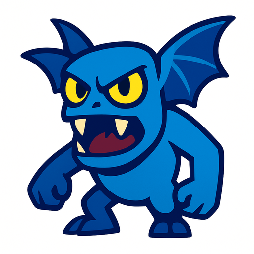 One minion from Clash Royale.
In-Game asset.  2d.  High contrast.  No shadows