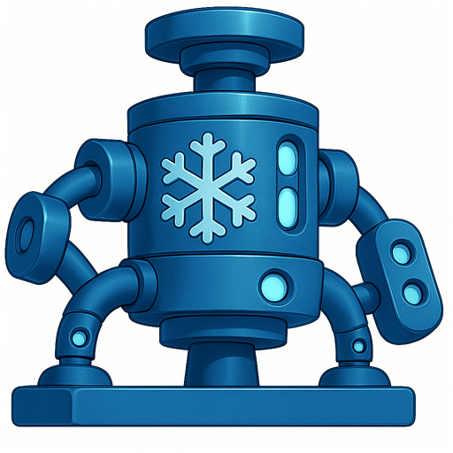 Вместо молнии снежинка, и покрасить в синий