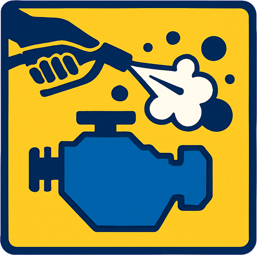 engine wash photo.
In-Game asset.  2d.  High contrast.  No shadows